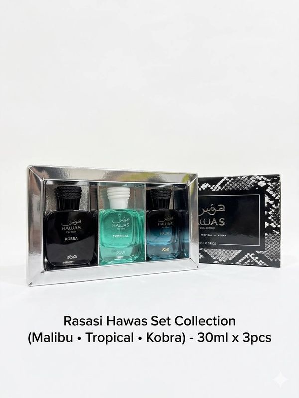 RASASI HAWAS COLLECTION KOBRA 3*30ML