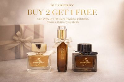 COLLECTION BURBERRY 2+1FREE