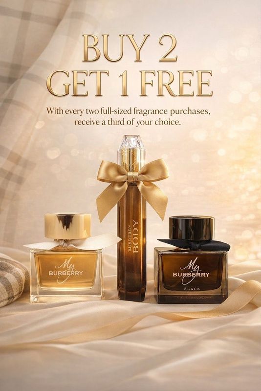 COLLECTION BURBERRY 2+1FREE