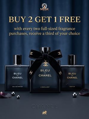COLLECTION BLEU DE CHANEL 2+1FREE