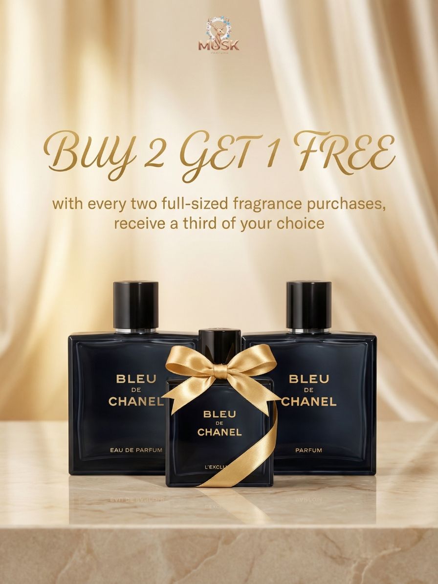 COLLECTION BLEU DE CHANEL 2+1FREE