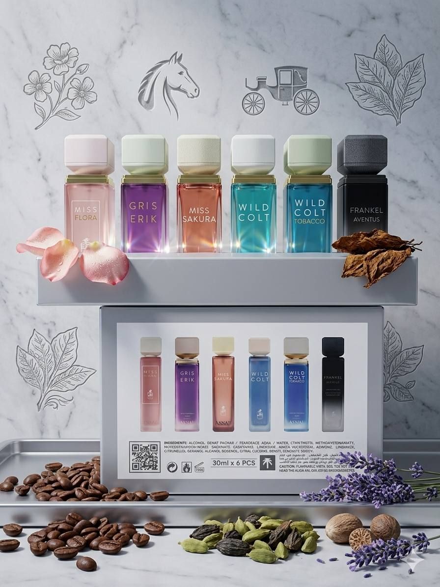 COLLECTION ASSAF 6*30ML