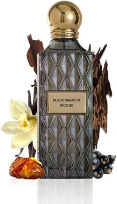 Ibrahim Al Qurashi Black Diamond Incense 200ML