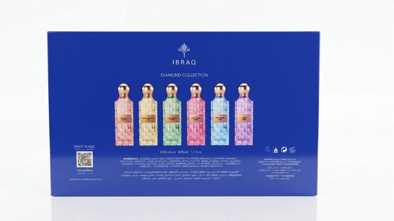 COLLECTION IBRAQ DIAMOND 6*30ML