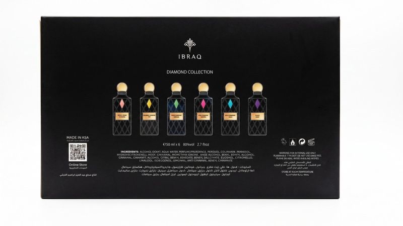 COLLECTION IBRAQ DIAMOND 6*50ML
