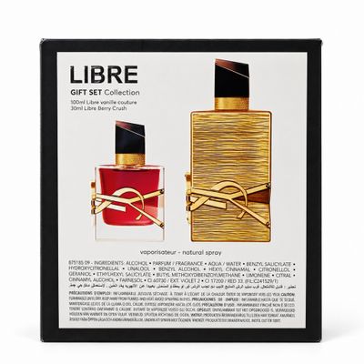 COLLECTION YSL LIBRE Vanille Couture 100ML + LIBRE Berry Crush 30ML