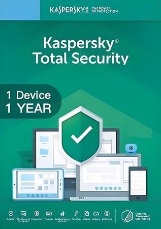 Kaspersky Total Security, 1 Year, License Key