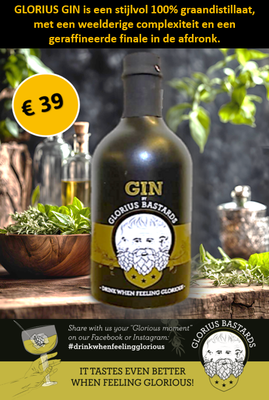 FLES GLORIUS GIN - 42% ALC