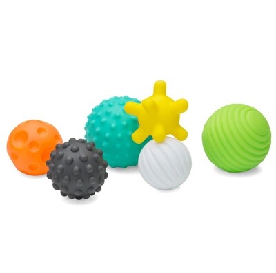 Infantino - Juguete juego esferas de multiples texturas