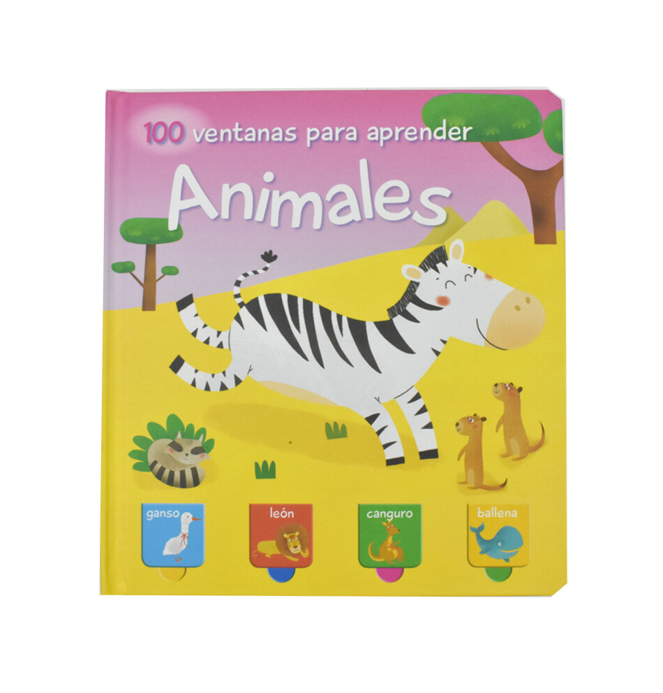 Libro 100 ventanas para aprender Animales