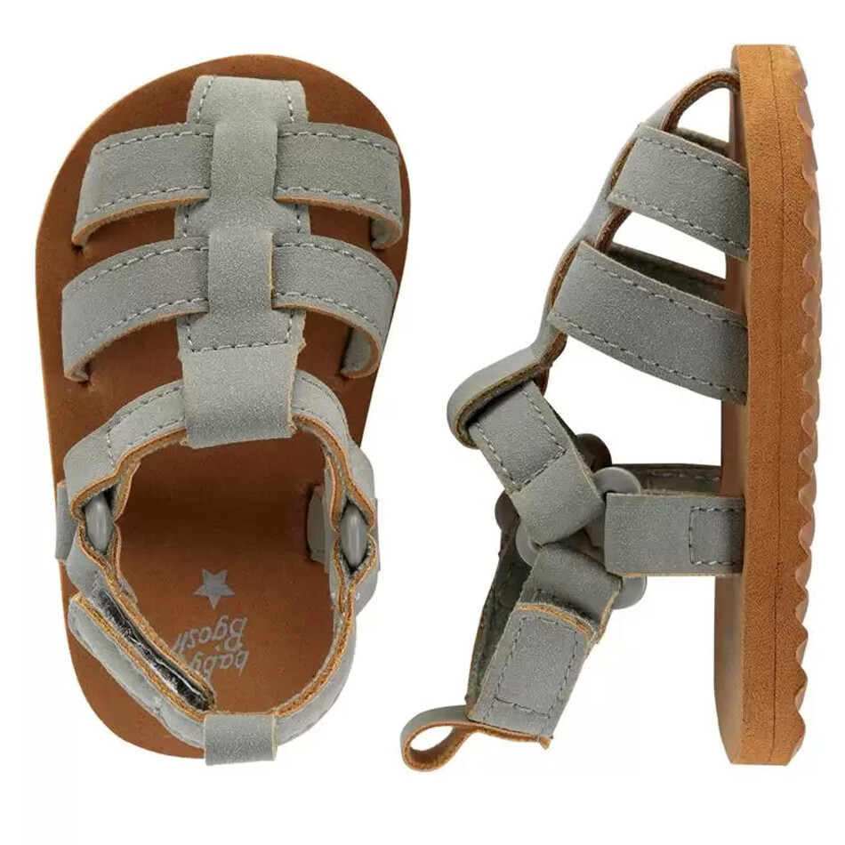 OSHKOSH Zapatos de ni a dorados con mariposa
