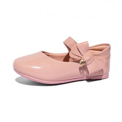 Zapato de vestir Klin Princesa rosado con moña