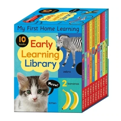 Aldisa  Early Learning  Library 10 Books Multicolor