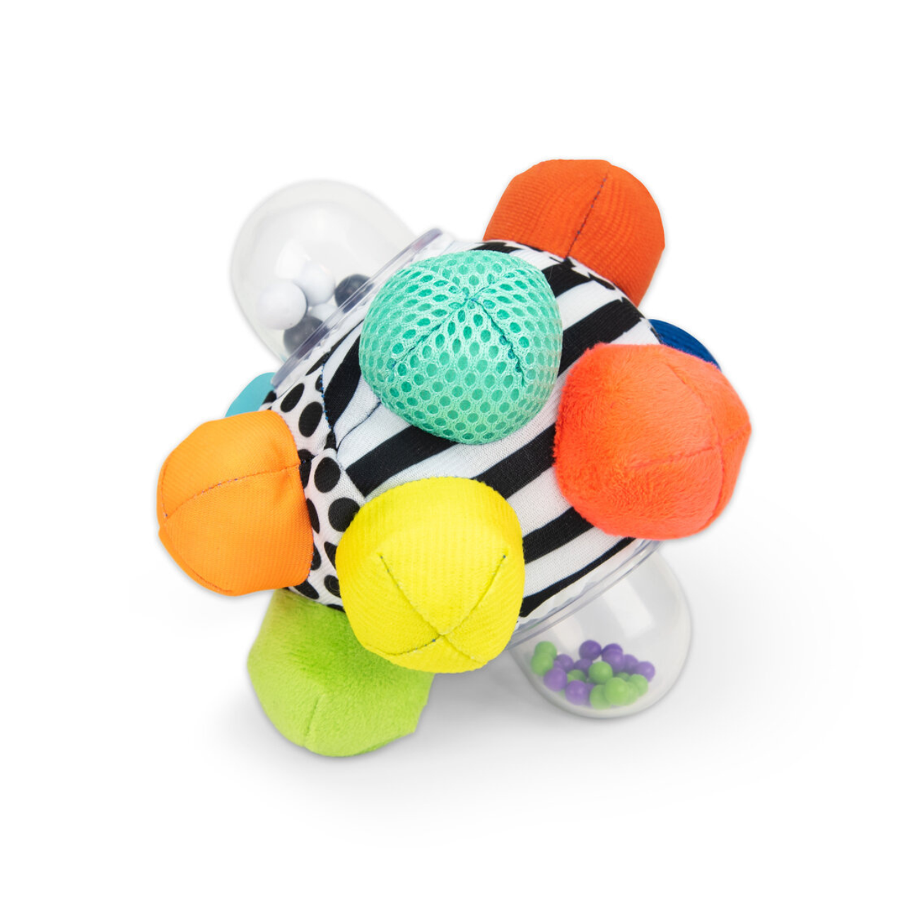Juguete Sassy pelota con sonido y variedad de texturas