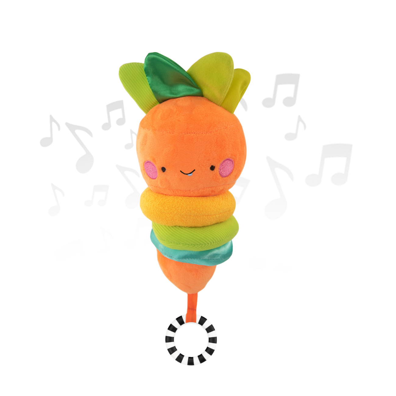 Juguete Sassy musical zanahoria anaranjado