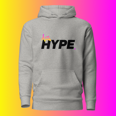 AZ Hype Unisex Hoodie Grey