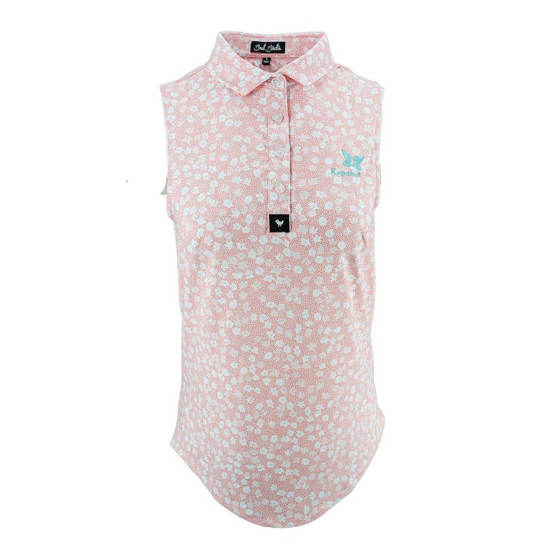 BAD BIRDIE FLOWER GIRL POLO