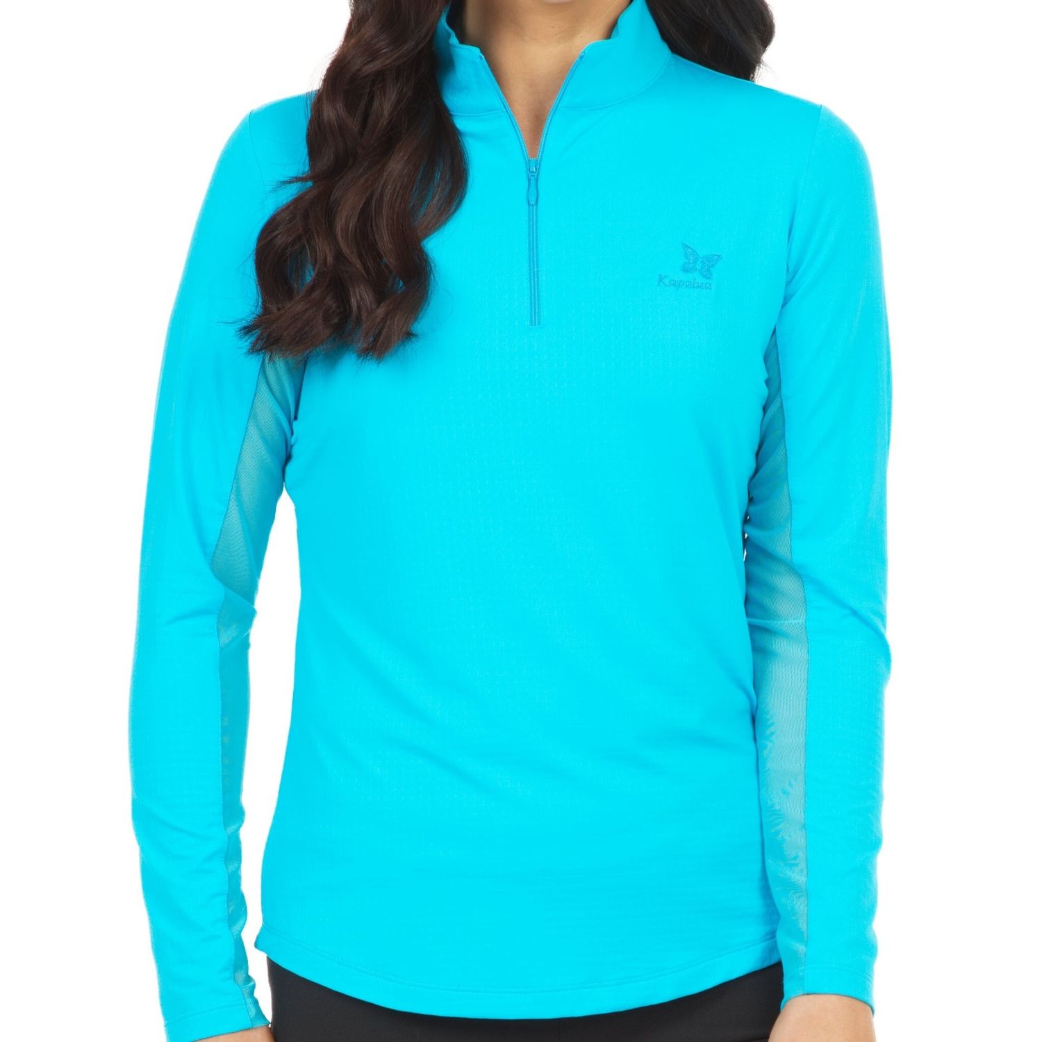 IBKUL 1/4 ZIP SUN SHIRT