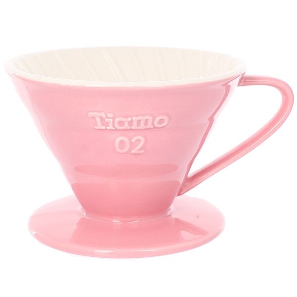 Tiamo Керамическая Воронка v02 розовая 