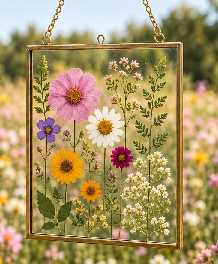 Pressed Flower Frame Art Workshop 10/4/26 1-2pm