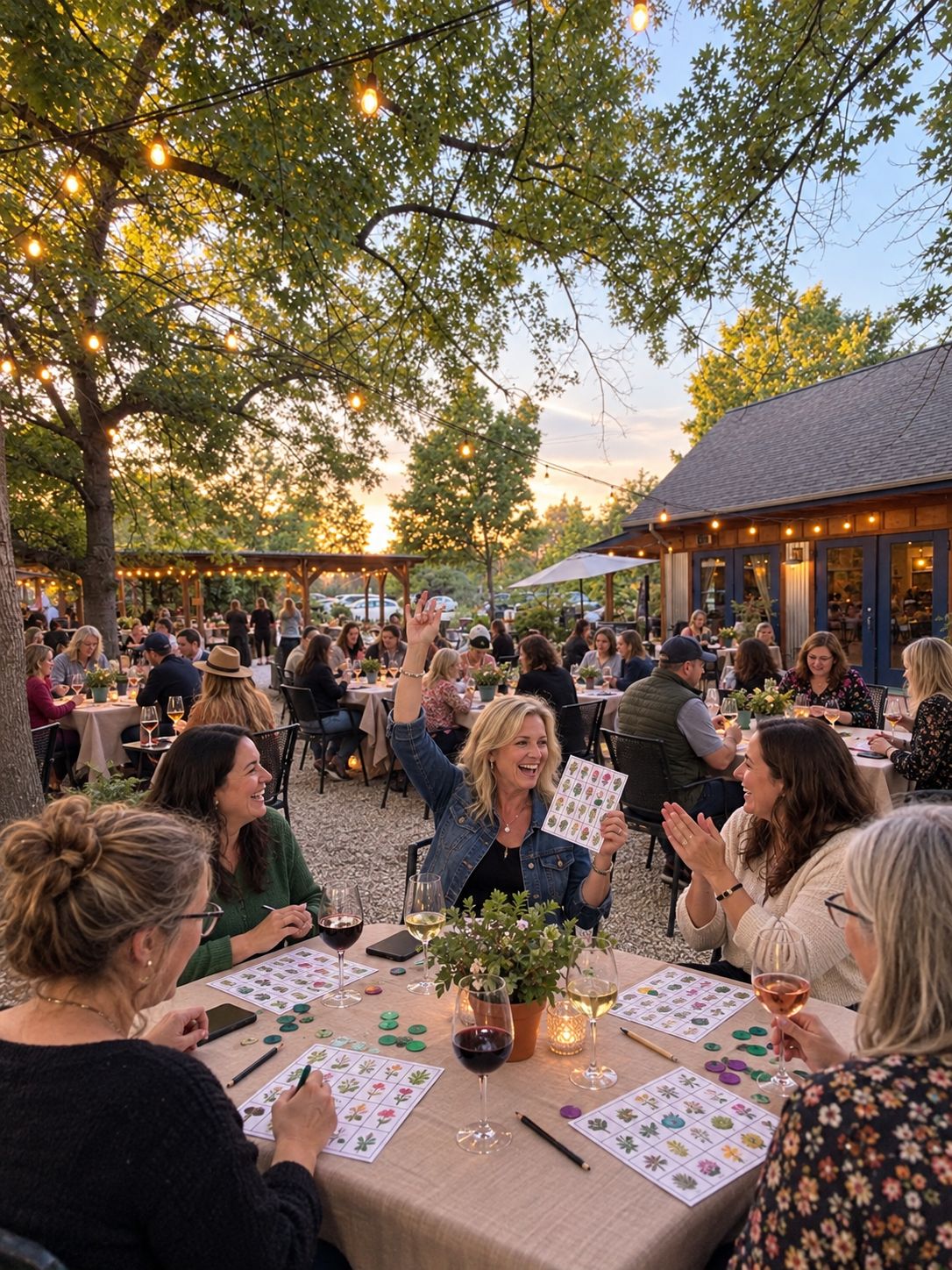 Plant Bingo at The Flower Farm 10/18 5:30-7:30pm