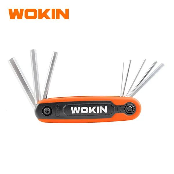 8PCS Folding Hex Key Set مجموعة مفاتيح سداسية قابلة للطي 8 قطع