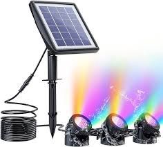 2-in-1 Solar Spotlights  كشافات شمسية