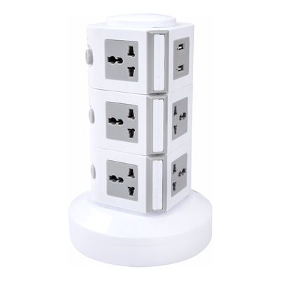 3 Layers Tower Extension Socket - 2.5M موزع طاقة عامودي