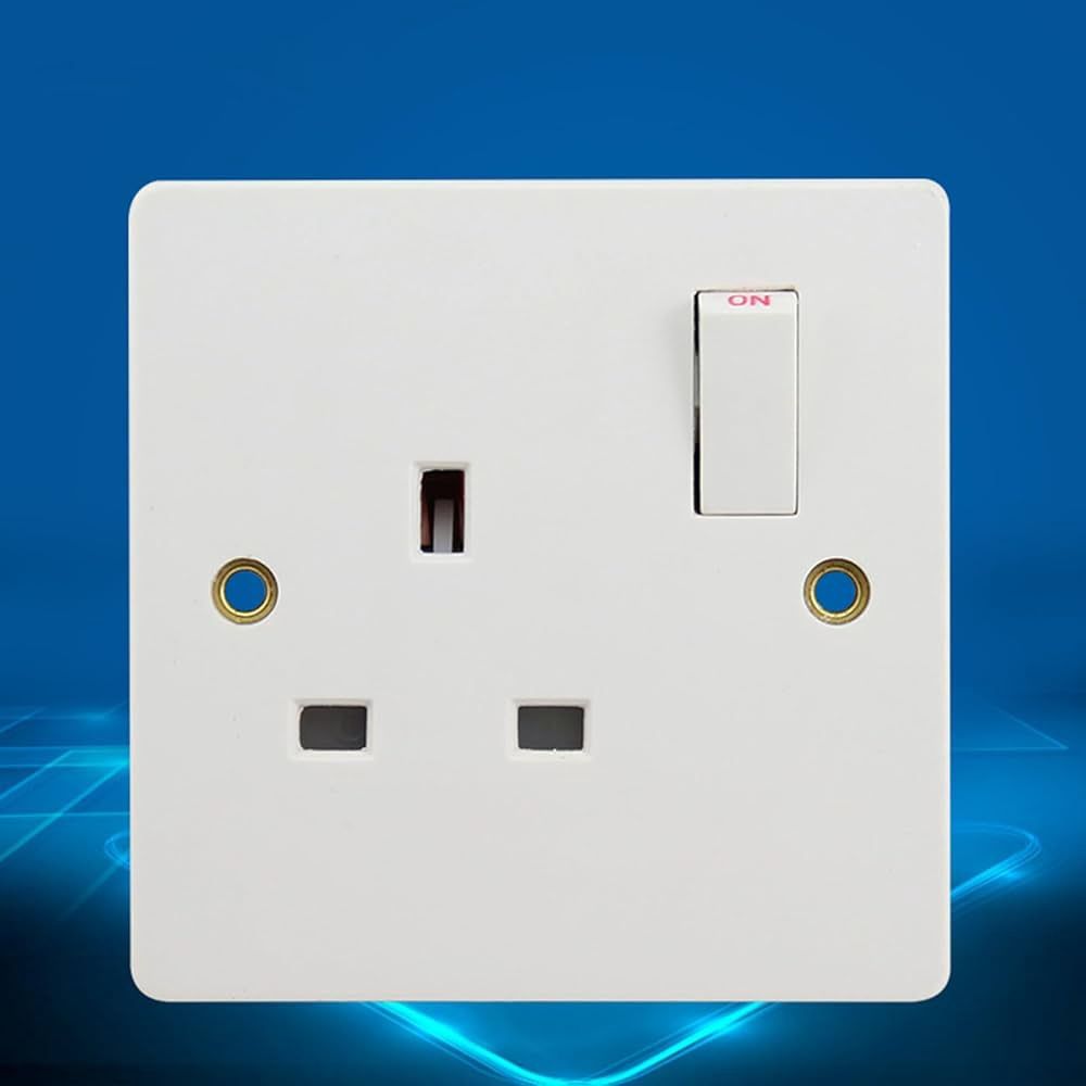13A 1 Gang Switched Socket مقبس بمفتاح 13 أمبير