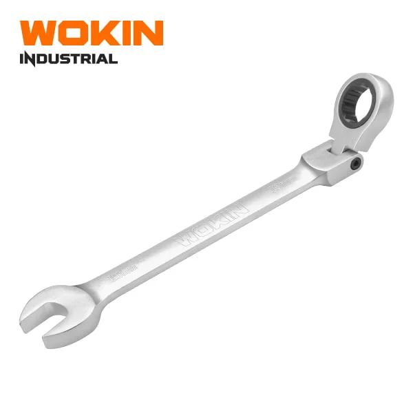 FLEXIBLE HEAD COMBINATION RATCHET SPANNER مفك - سبانة - مرنة