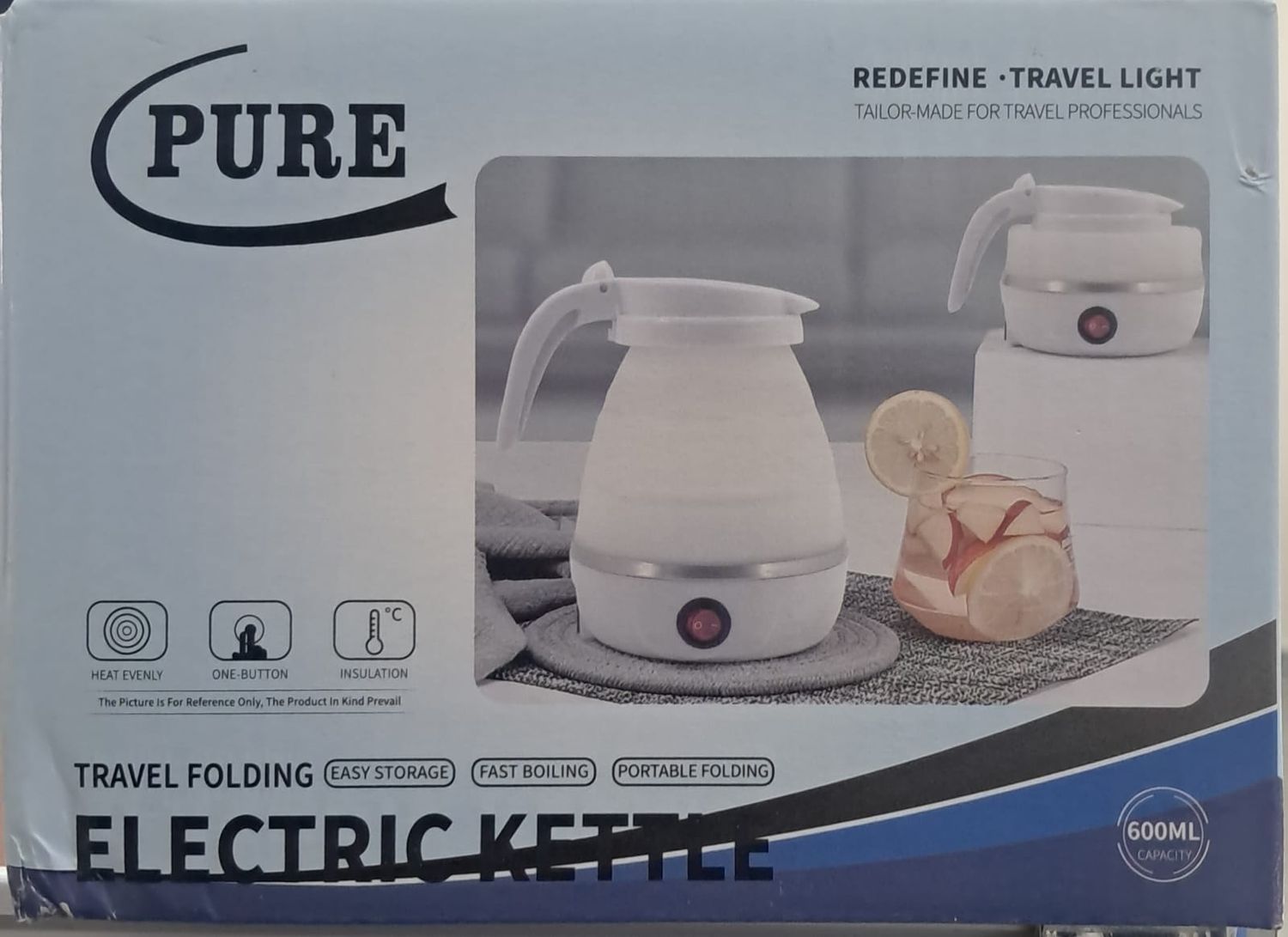 TRAVEL FOLDING KETTLE SKT 553 غلاية ماء للسفر