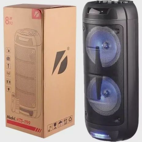 WIRELESS SPEAKER 8&#39;&#39;x2  30wx2 سماعات30واط