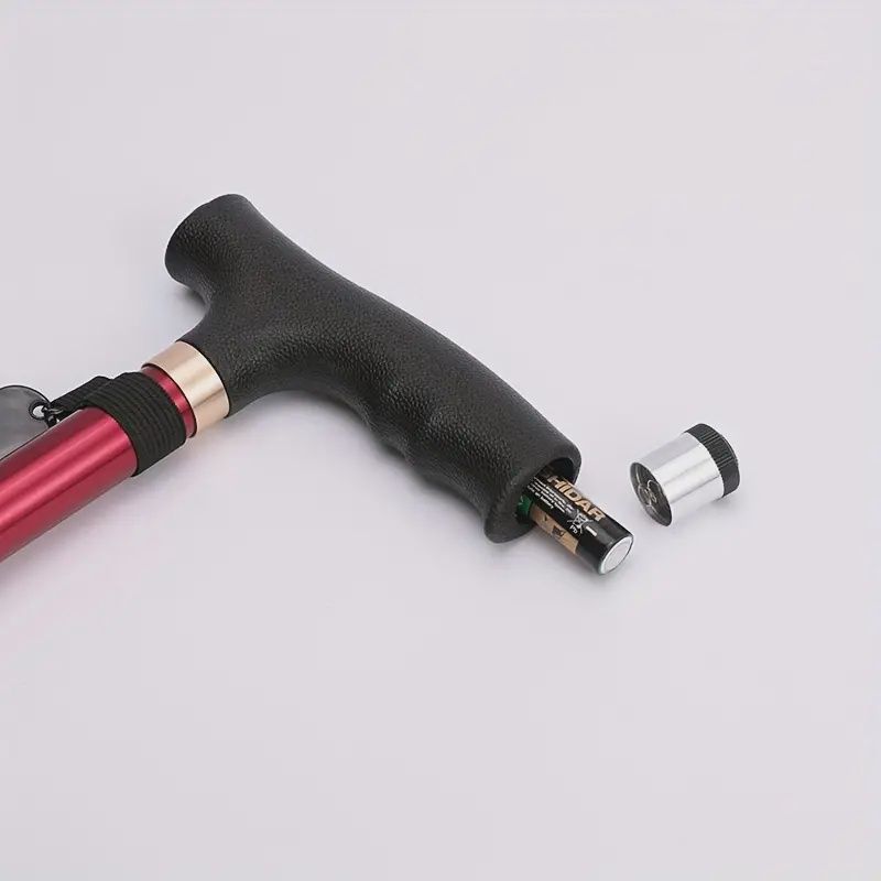 Walking Cane With Light عصاة مشي مع إضاءة قابلة للتقصير