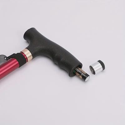 Walking Cane With Light عصاة مشي مع إضاءة قابلة للتقصير