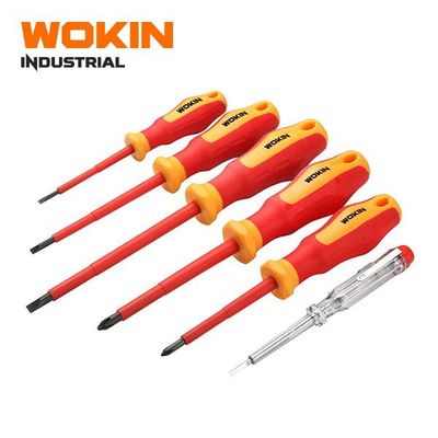 6PCS VDE Screwdrivers Set  مجموعة مفكات
