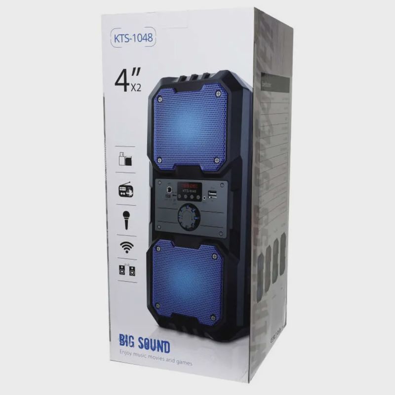 WIRELESS SPEAKER 4 INCH X2 5W سماعات