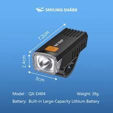 USB Rechargeable Bike Headlight  إضاءة رأس قابلة لإعادة الشحن للدراجات