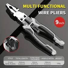 Multi-Function Wire Cutter &amp; Stripper  قاطع ومجرد الأسلاك متعدد الوظائف