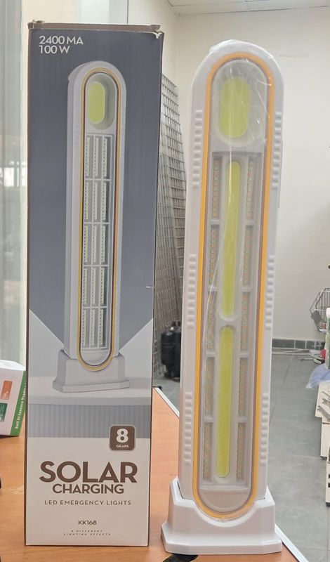 SOLAR IMERGENCY LIGHTS KK168 إضاءة طوارئ طاقة شمسية