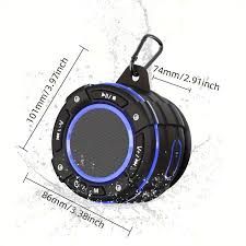 Waterproof Wireless Bike Speaker مكبر صوت لاسلكي مقاوم للماء والصدمات