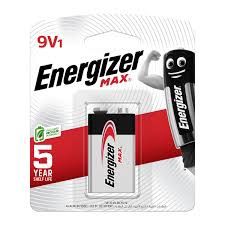 Energizer max Alk. Battery 9V1 بطارية الكلاين ماكس