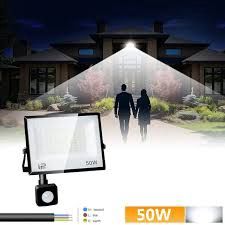 Led Lights infrared sensor كشاف مع الحركة
