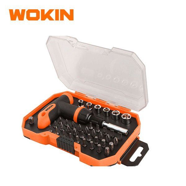 41PCS Bit &amp; Socket Set طقم رؤوس ومآخذ 41 قطعة