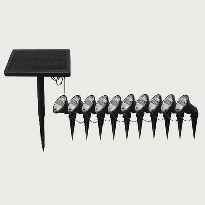 10 Solar Garden Lights  مصابيح حديقة