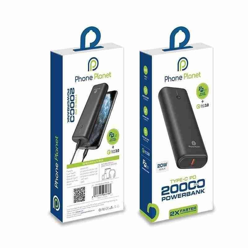 Power Bank Capacity 20000mAh باور بانك طاقة سعة
