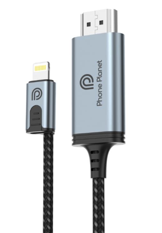 Lightning to HDMI Transmission Cable كابل ناقل من الاي فون إلى اتش دي ام اي