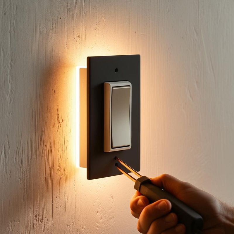 Light switch repair/replace تبديل/اصلاح سويتش اضاءة