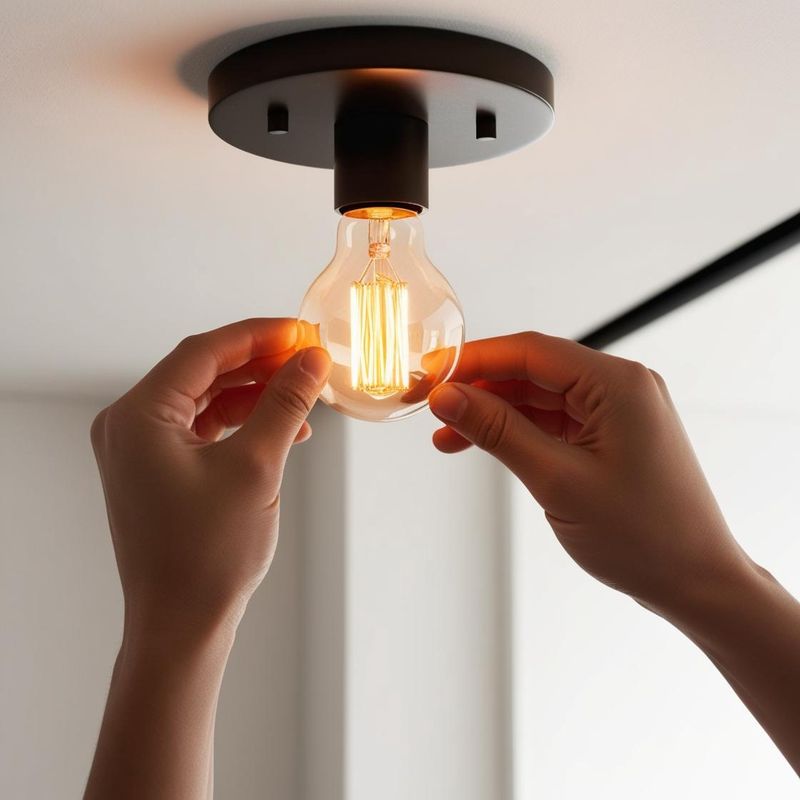 Light bulb replacement تبديل لمبة