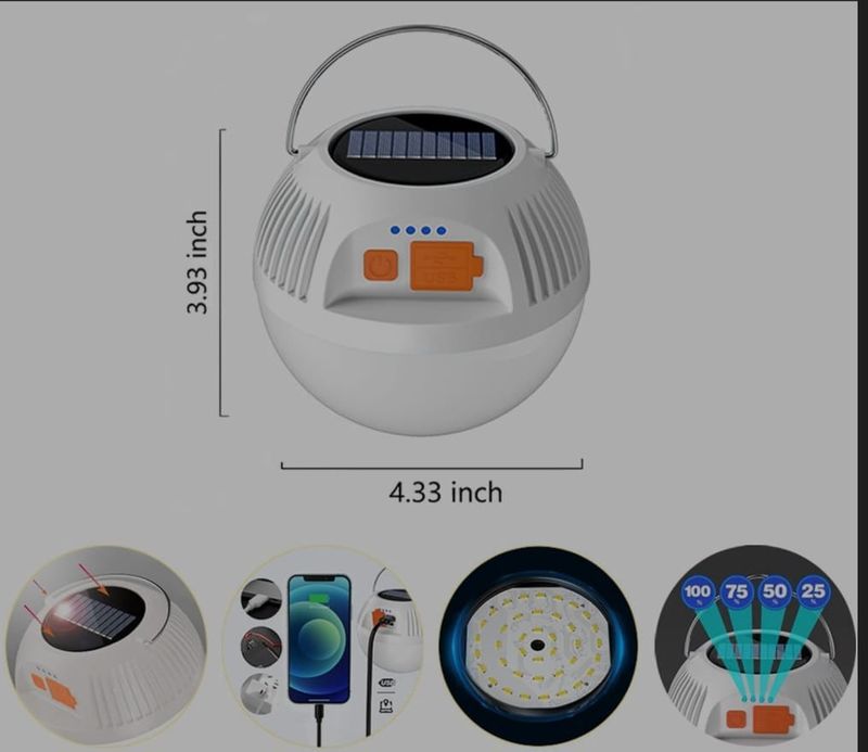 Mobil Emergency Charging Lamp مصباح الشحن الطارئ المحمول