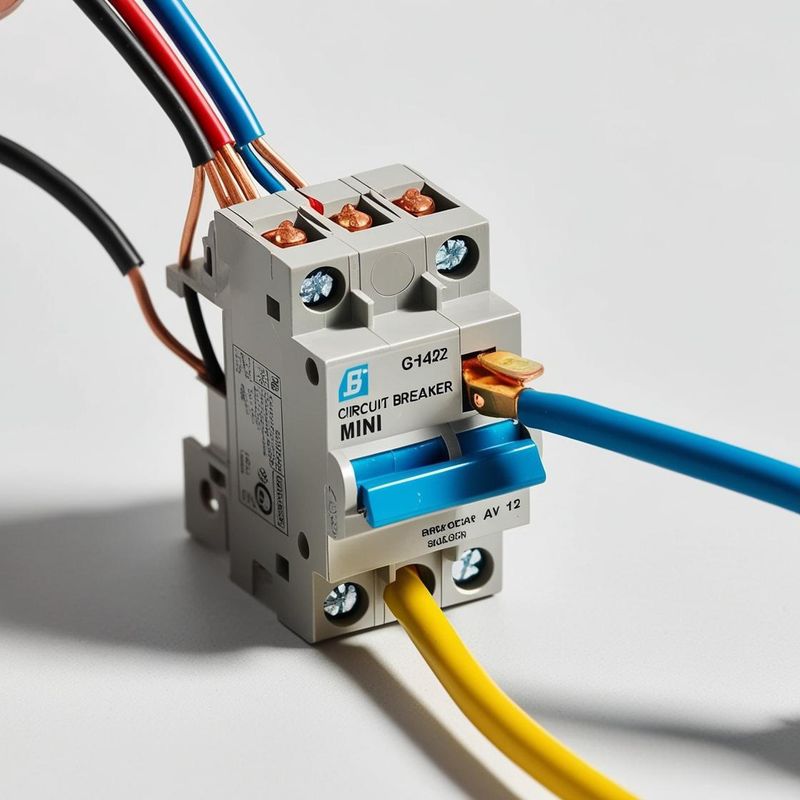Mini Circuit Breaker Installation  تركيب بريكر فرعي